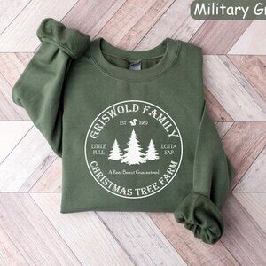 Christmas Tree Farm Griswold Sweatshirt Funny Holiday Movie Cozy Pullover 05